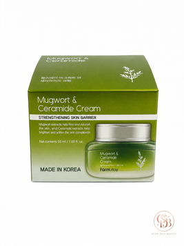 Крем для обличчя Крем для обличчя Farmstay Mugwort Ceramide Cream, 55 мл 7281 фото